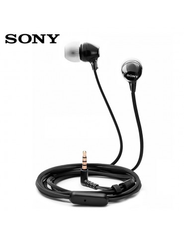 SONY MDR-EX15AP In-Ear Earphones 3.5mm Wired Earbuds Subwoofer Stereo Handsfree with Microphone Portable Headset