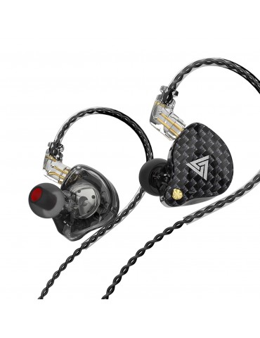 VK4 3.5mm Wired Headphones In-ear Sports Headset Moving Coil Music Earphones In-line Control with Mic Detachable Replaced Cable