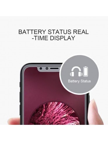 i12 True Wireless Earphones Wireless BT Earphones BT 5.0 Smart Headset Portable Sports Wireless Headset with 300mAh Charging Case Touch-control Noise Reduction Compatible with Android / iOS Devices