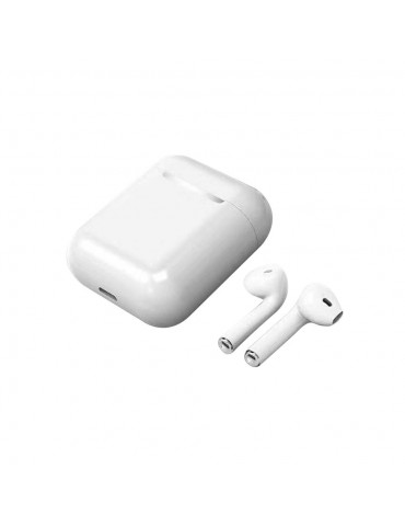 i11 True Wireless Earphones Wireless BT Earphones BT 5.0 Smart Headset Portable Sports Wireless Headset with 300mAh Charging Case Touch-control Noise Reduction Compatible with Android / iOS Devices